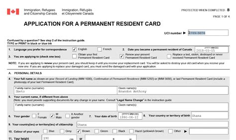 canada pr card renewal application|Application for a Permanent Resident Card (PR card) or .